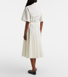 Prada Cotton-blend polo dress