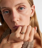 Persée 9kt gold ring with diamond