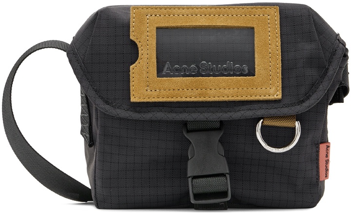 Photo: Acne Studios Black Mini Messenger Bag