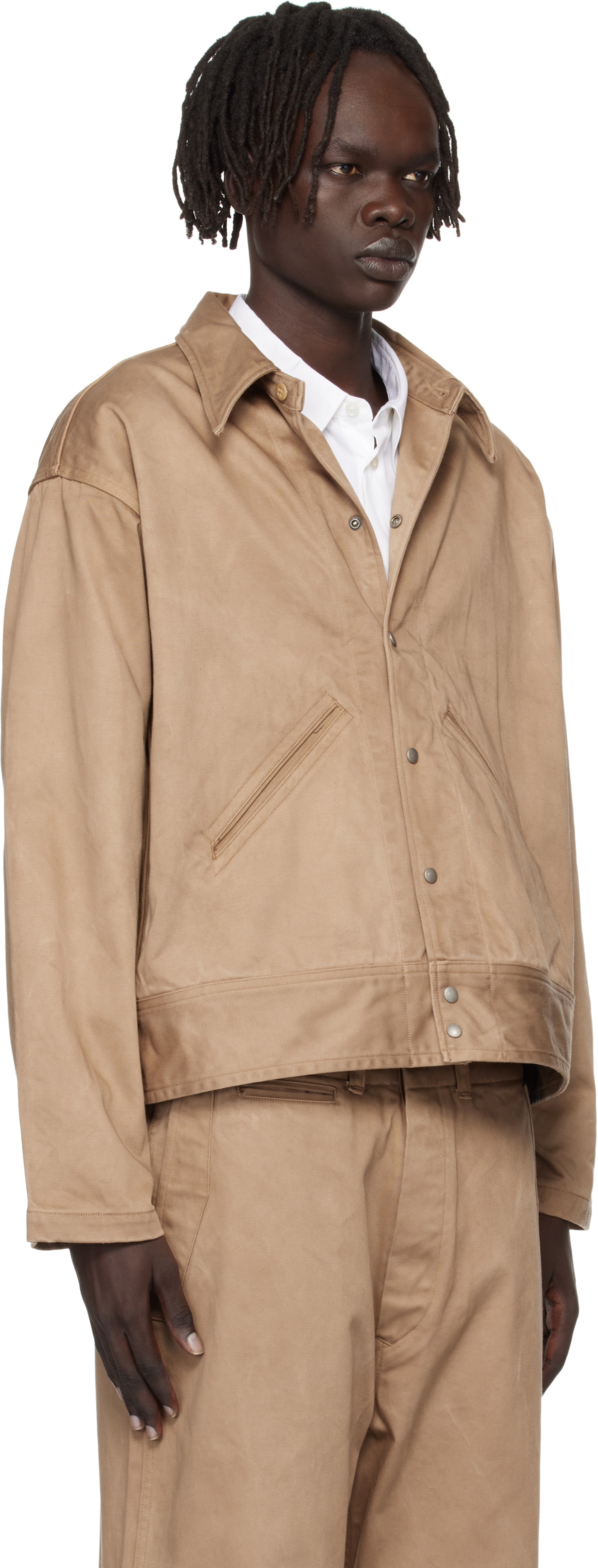 Taiga Takahashi Beige Lot. 324 USMD Convalescent Jacket
