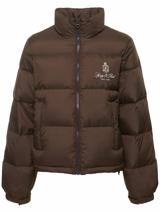 Photo: SPORTY & RICH - Vendome Cropped Down Jacket