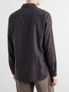 Oliver Spencer - Cotton-Flannel Shirt - Brown