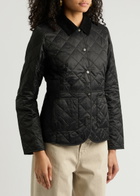 Barbour Deveron Quilted Shell Jacket Black
