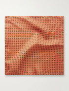 De Petrillo - Printed Silk-Twill Pocket Square