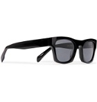 The Reference Library - Eddie Square-Frame Acetate Sunglasses - Black