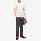 Fred Perry Authentic Men's Bomber Jacket Collar Polo Shirt in Ecru