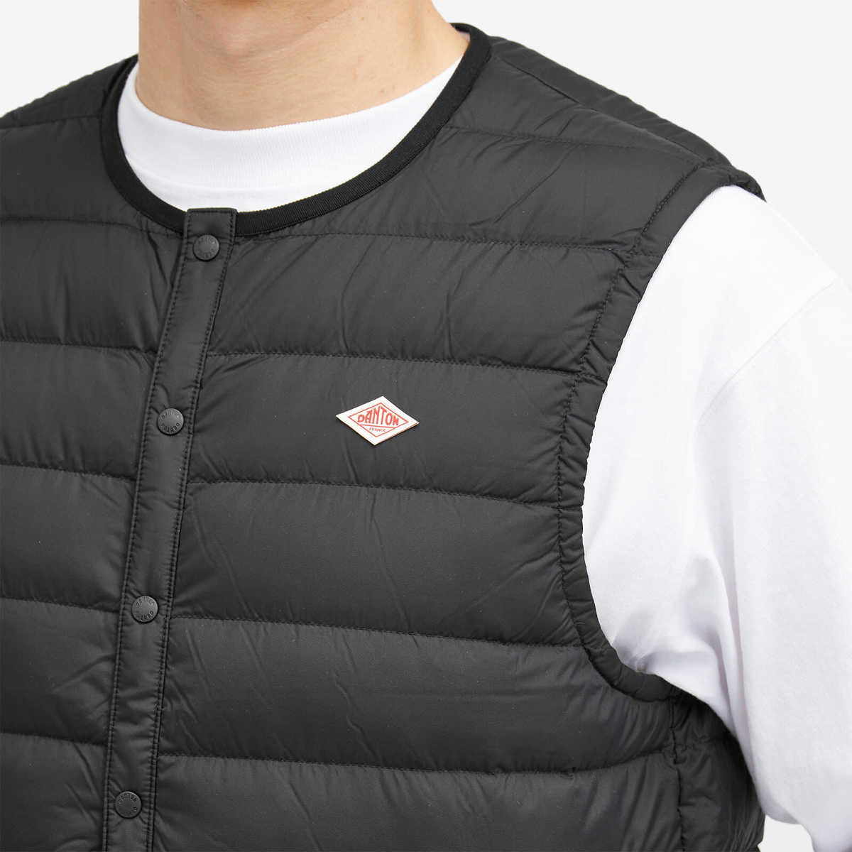 Danton Men's Inner Down Vest in Black