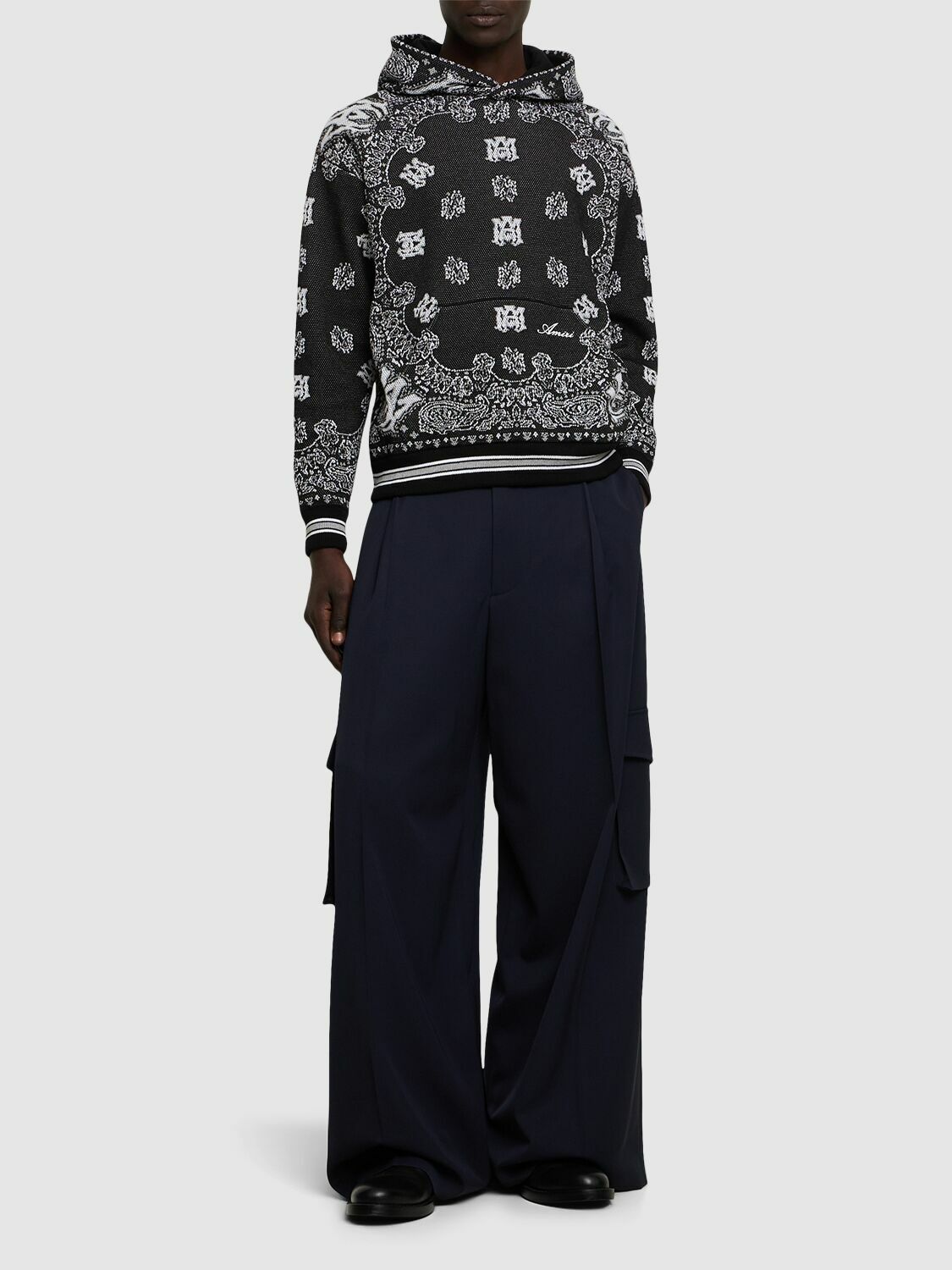 AMIRI Bandana Cotton Hoodie Amiri