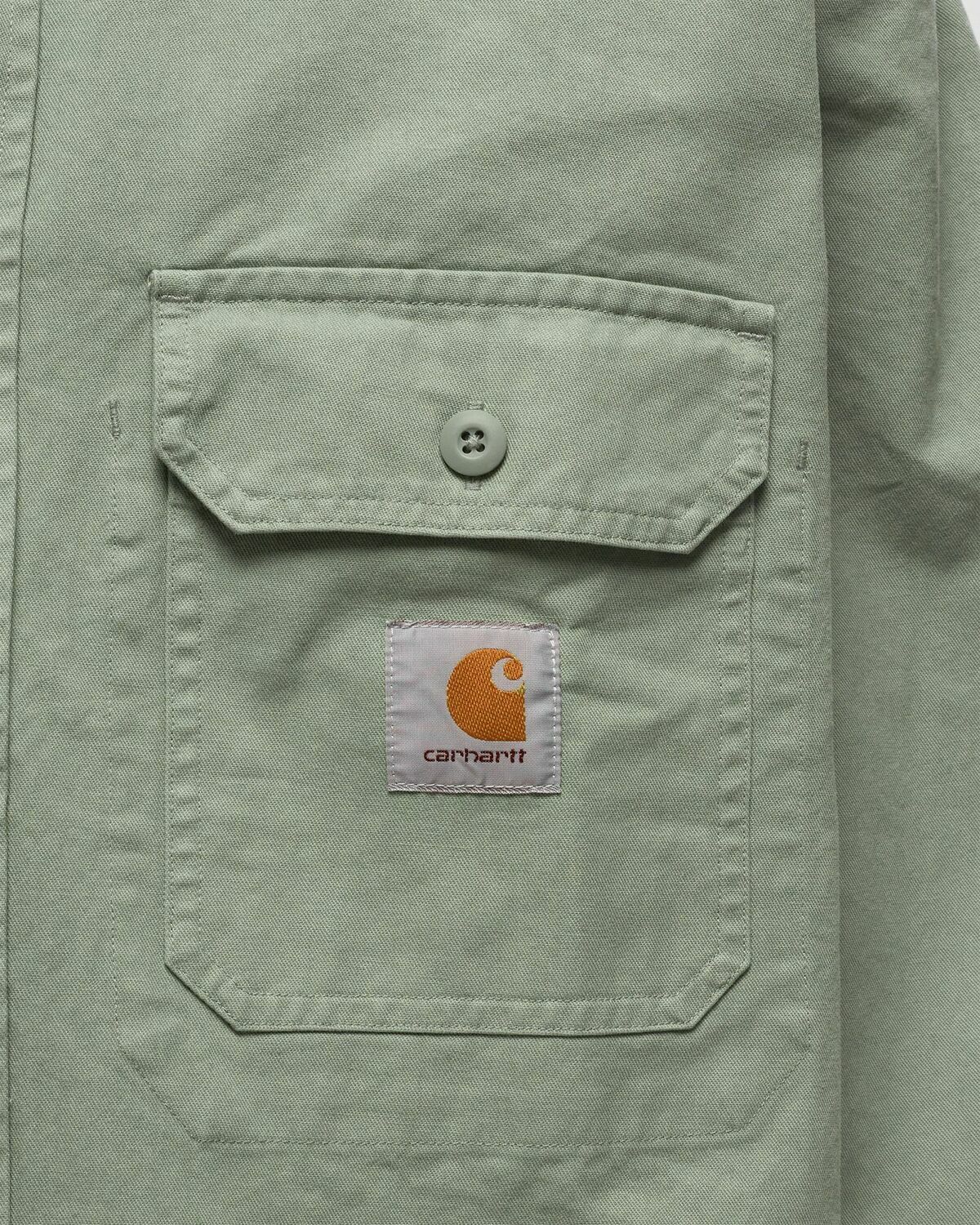 Carhartt Wip Reno Shirt Jacket Green Longsleeves Carhartt WIP
