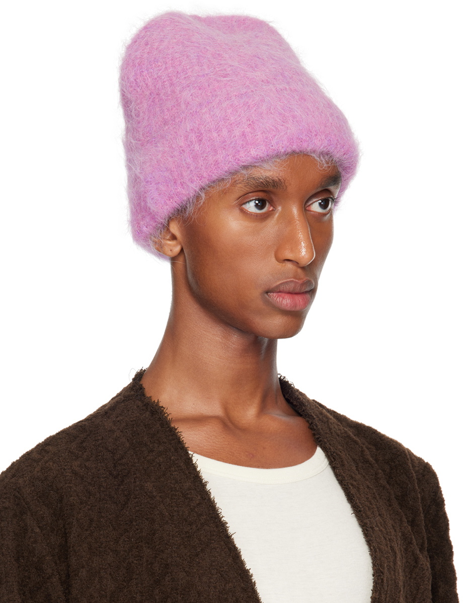 Séfr Purple Fuzzy Beanie Séfr