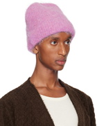 Séfr Purple Fuzzy Beanie