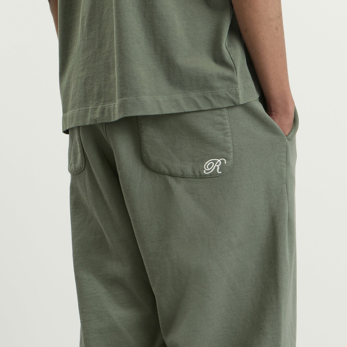 END. x Ronning Men's Sweatpants in Sage Green