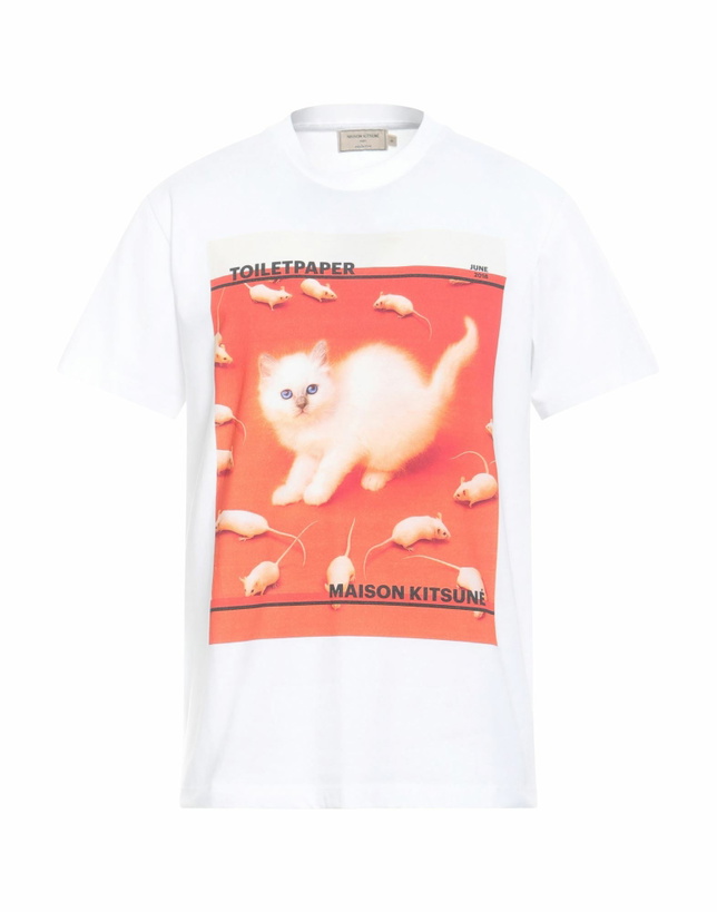 Photo: Maison Kitsuné Mens T-shirt in White