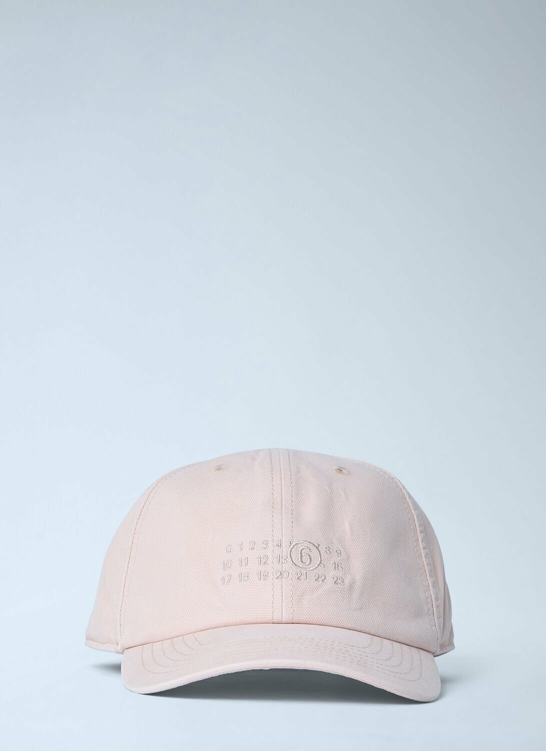 MM6 Maison Margiela Embroidered Cotton Baseball Cap MM6 Maison
