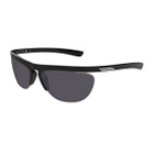 Bottega Veneta Eyewear Bottega Veneta Bv1348s Linea Speed Rectangular 001 Black Grey Sunglasses
