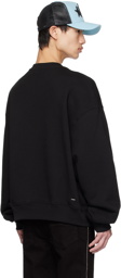 AMIRI Black Printed Sweater