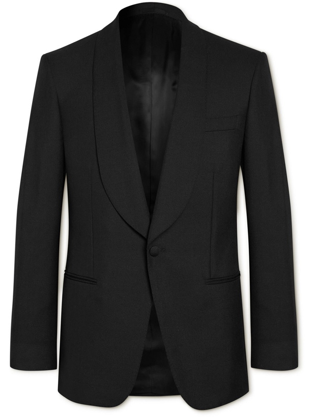 Photo: Kingsman - Harry Slim-Fit Wool and Mohair-Blend Tuxedo Jacket - Black