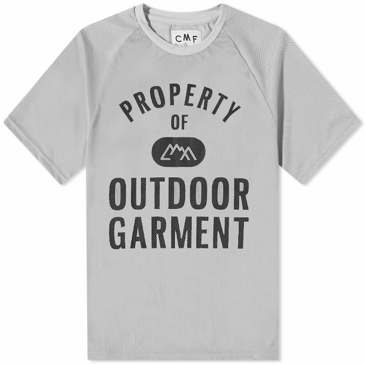 Photo: CMF Comfy Outdoor Garment Men's Quick Dry Mesh T-Shirt in Light Grey