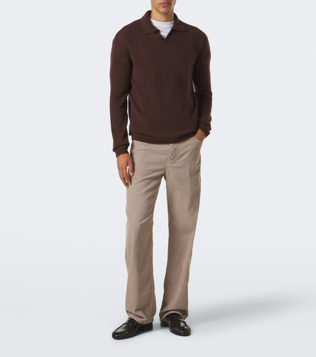 The Row Soft eel leather loafers