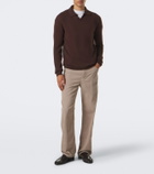 The Row Soft eel leather loafers