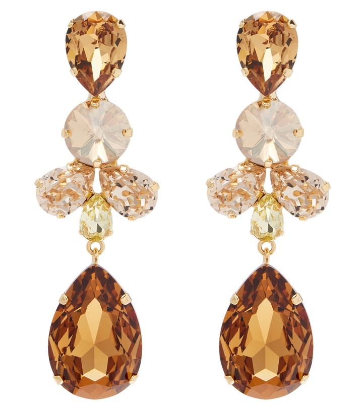 Photo: Jennifer Behr Jillian gold-plated drop earrings