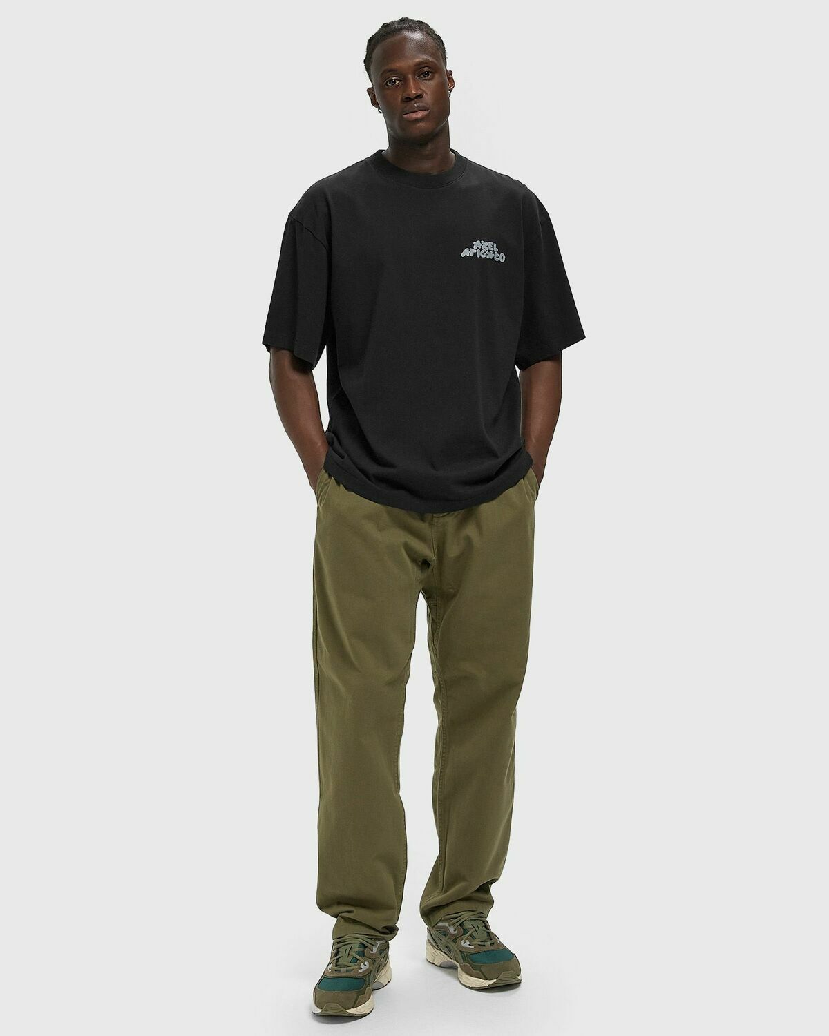 Axel Arigato Soren Tee Black Mens Shortsleefe