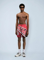 Palm Angels Racing Swimshorts