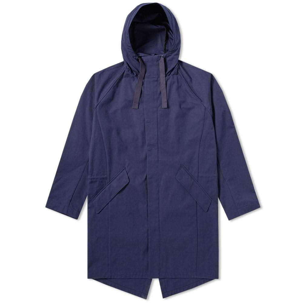 Norse Projects Halmstad Cotton Parka Blue Norse Projects
