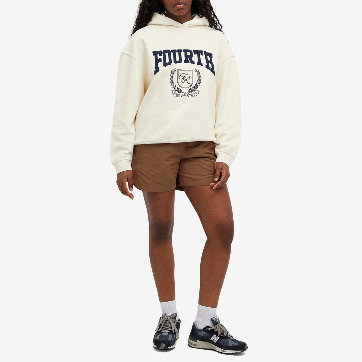 4th & Reckless Women's Harlow Hoodie in Cream