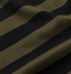 Barena - Striped Cotton-Jersey T-Shirt - Green