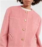 Blazé Milano Herringbone wool and cashmere jacket