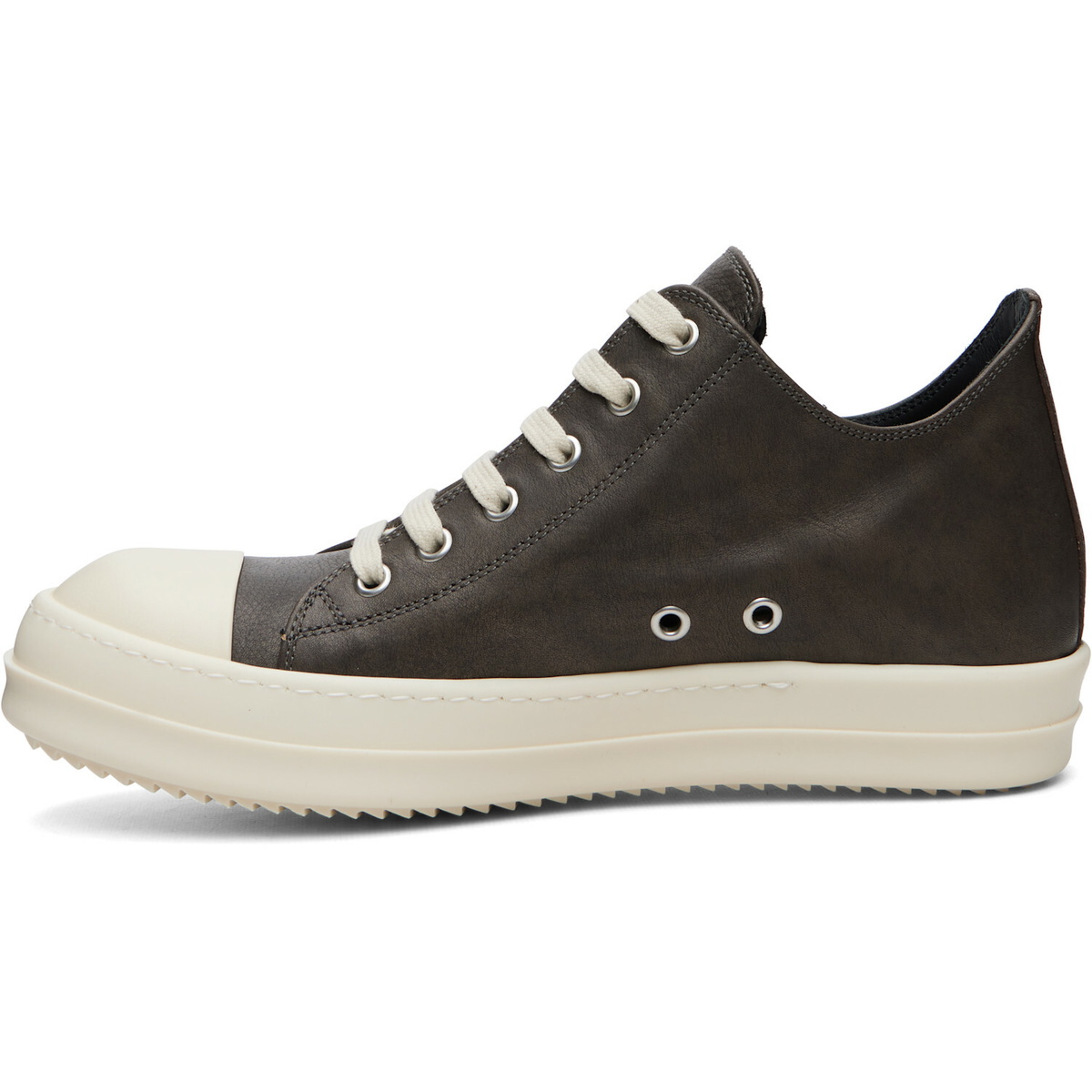 Rick Owens Brown Tower Low Sneaks Sneakers