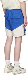 Rhude Blue Cotton Shorts