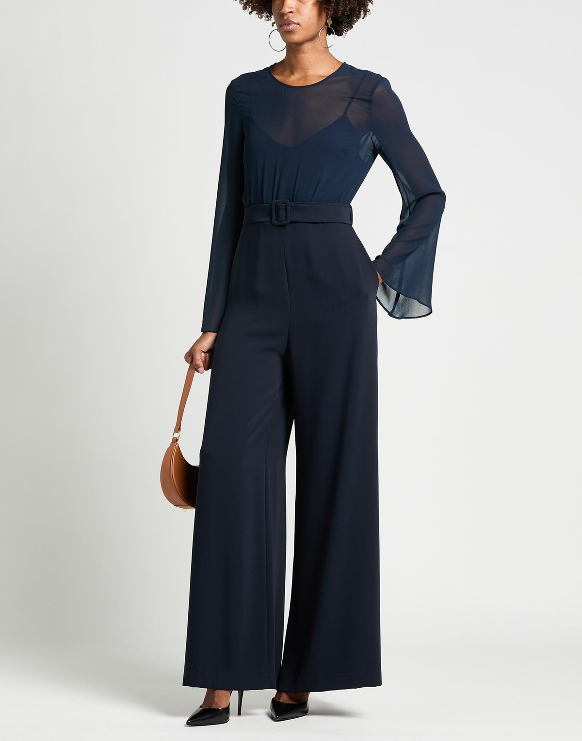 P. a.r. o.s. h. Womens Jumpsuit Midnight in Blue