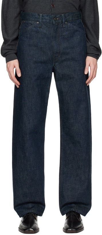Photo: LEMAIRE Blue Seamless Jeans