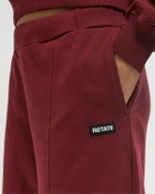 ROTATE Birger Christensen TERRY BACK SWEATPANTS Red Women