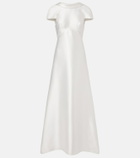 Self-Portrait Bridal taffeta gown