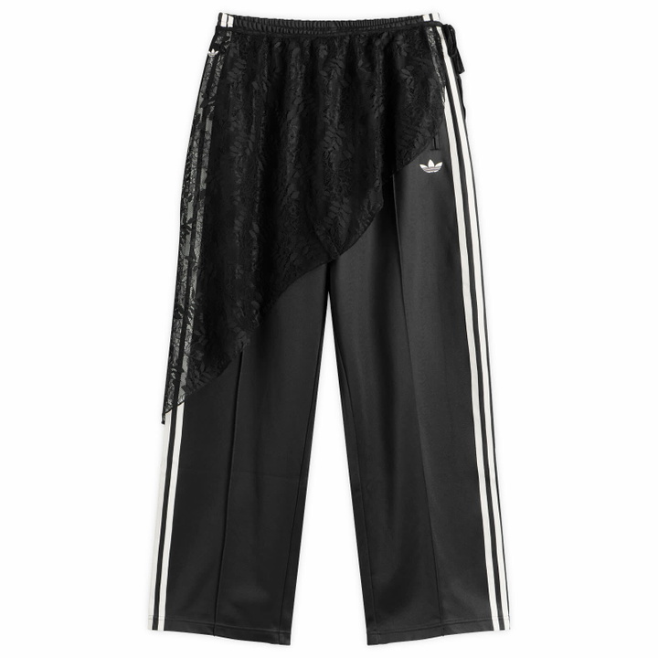 Photo: Adidas Women's 2 in 1 Lace Firebird Track Pant in Black