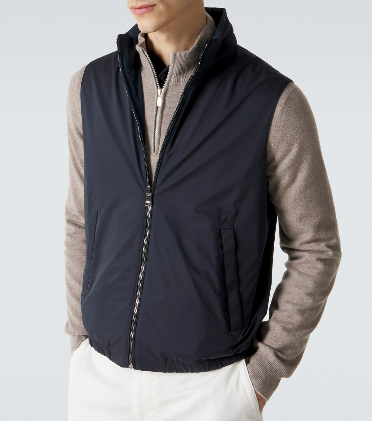Canali Reversible vest