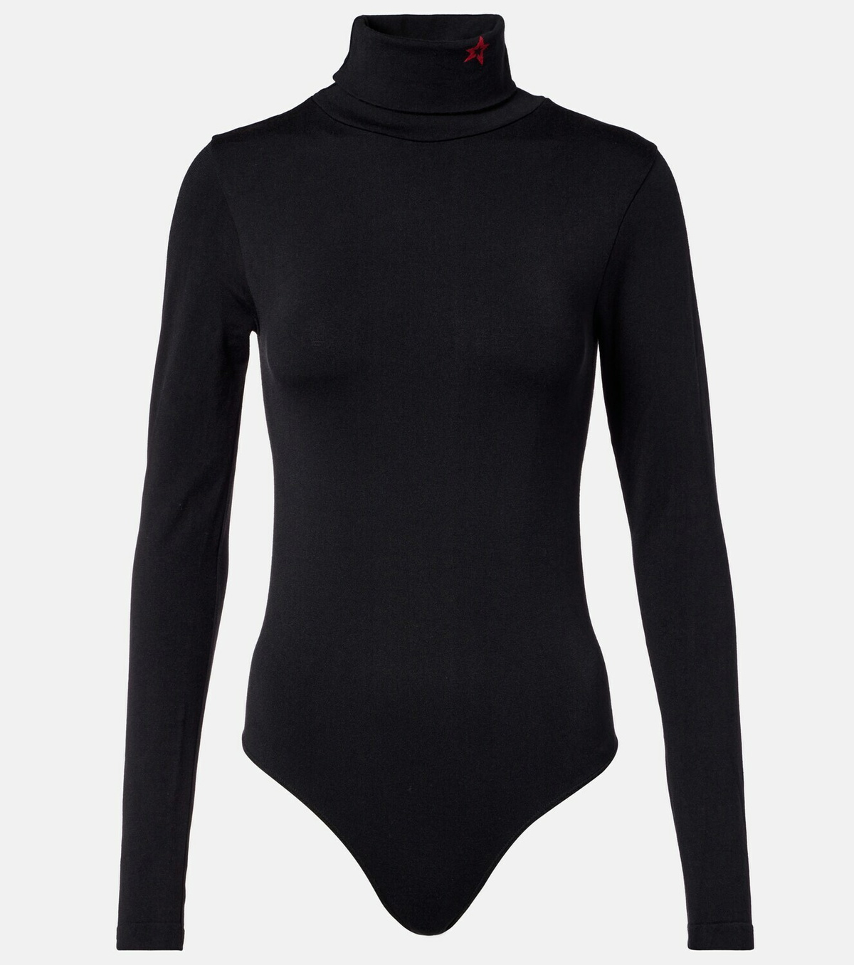 Perfect Moment Turtleneck wool-blend jersey bodysuit