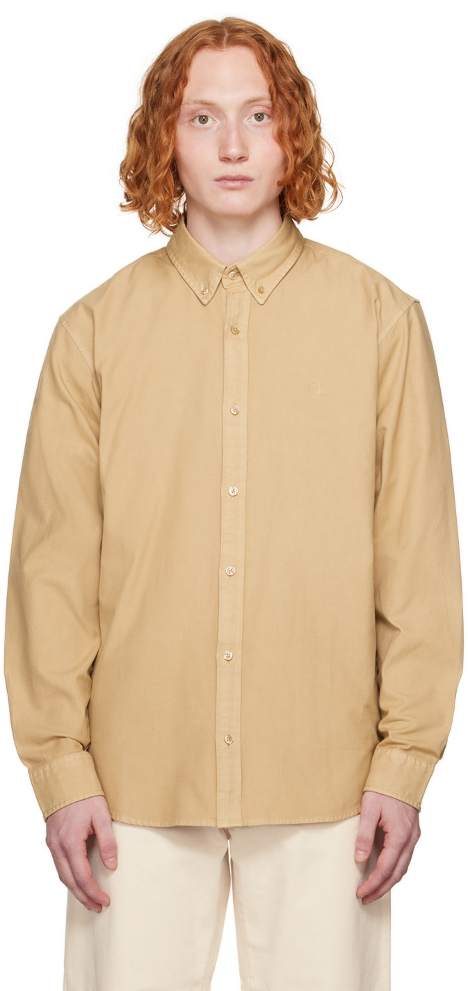 Carhartt Work In Progress Tan Bolton Shirt Carhartt WIP