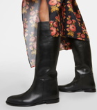 Etro Leather knee-high boots