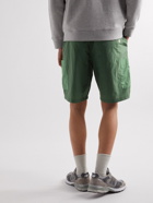 Folk - Straight-Leg Panelled Shell Drawstring Shorts - Green