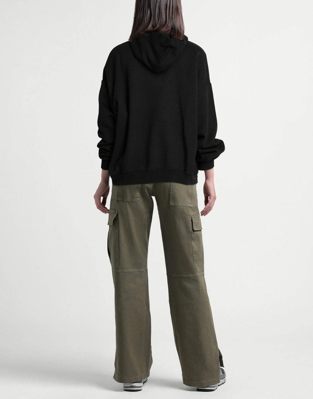 Skims Womens Sweatshirt in Black