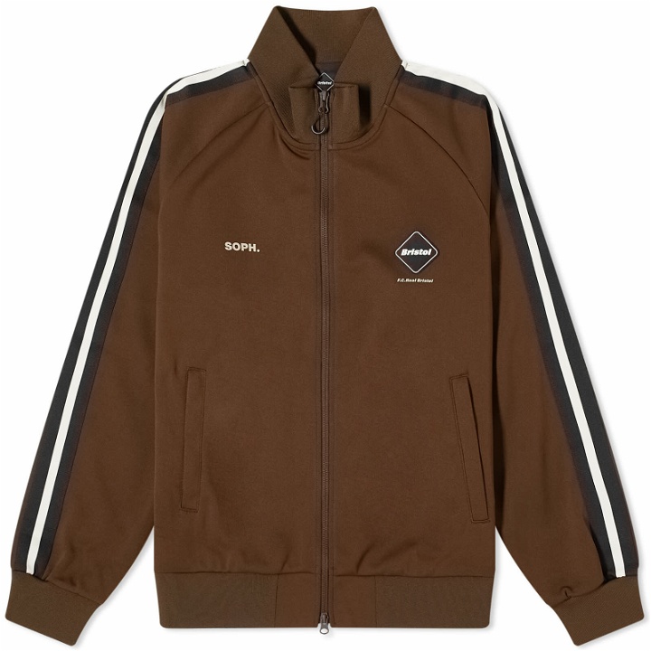 Photo: F.C. Real Bristol Men's Training Track Jacket in Brown