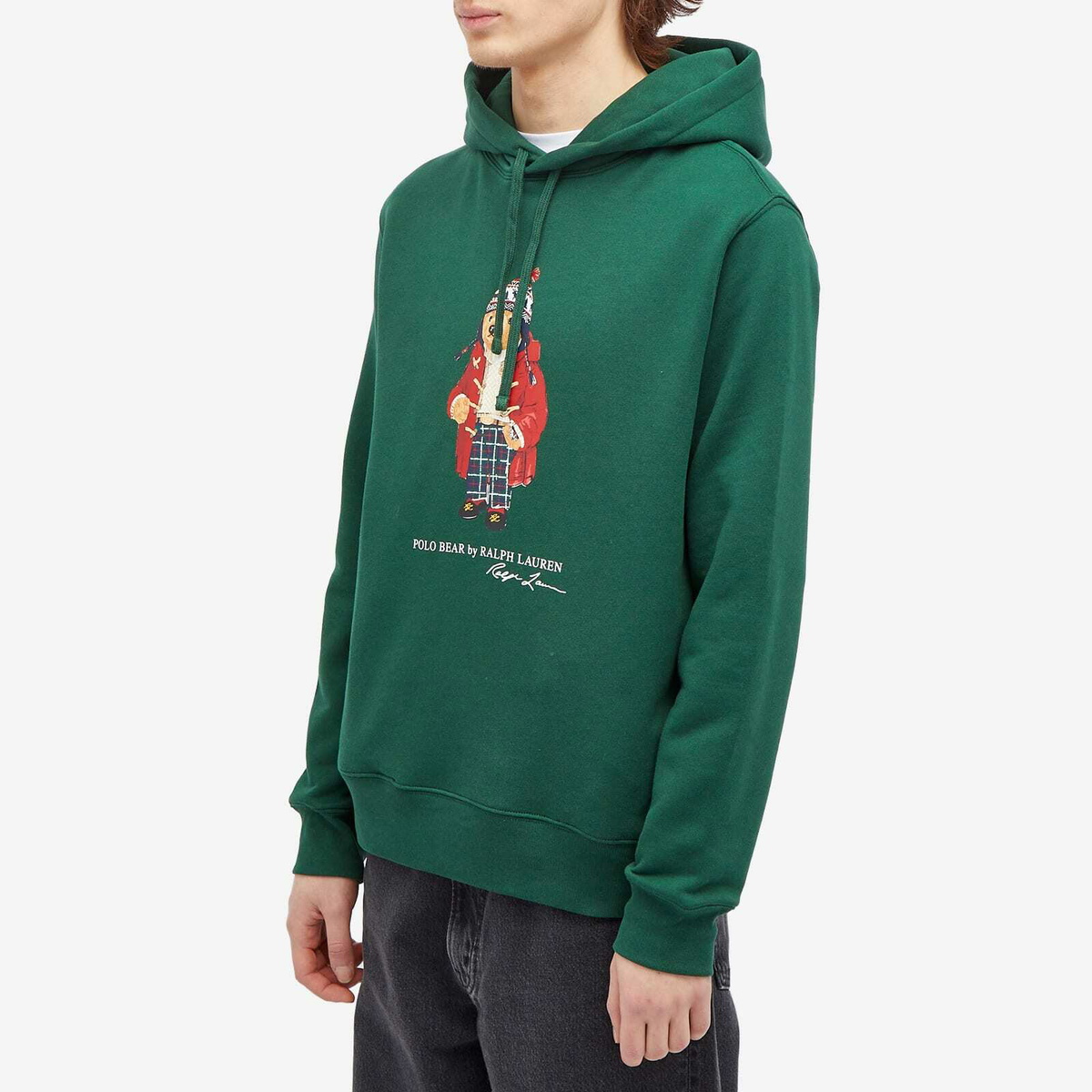 Polo Ralph Lauren Men s Holiday Bear Hoodie in Vintage Pint Polo Ralph Lauren