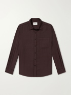 NN07 - Deon 5027 LENZING™ ECOVERO™ Twill Shirt - Brown