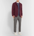 Brunello Cucinelli - Burgundy Unstructured Cashmere Blazer - Burgundy