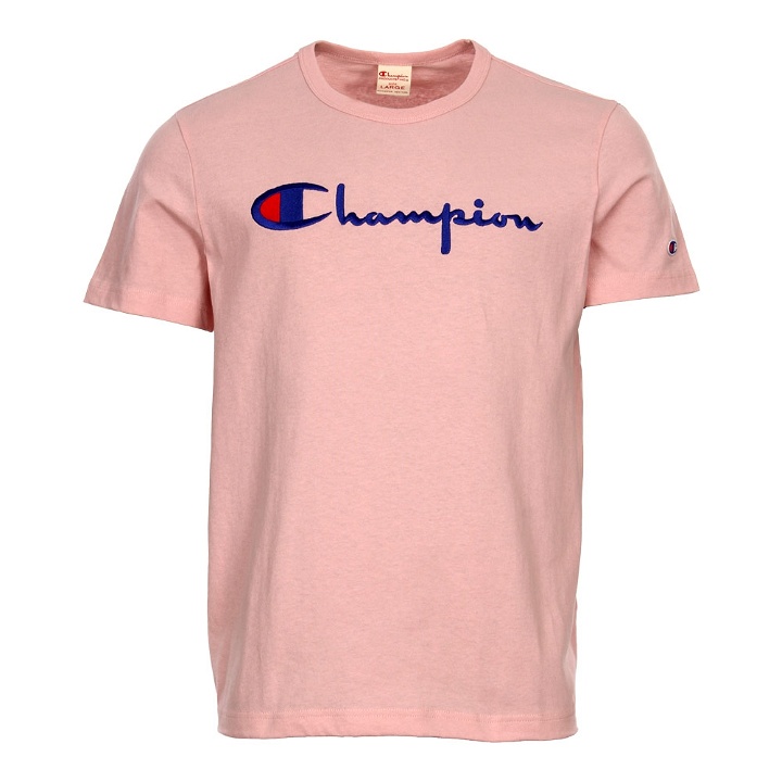 Photo: T-Shirt Script Logo - Pink