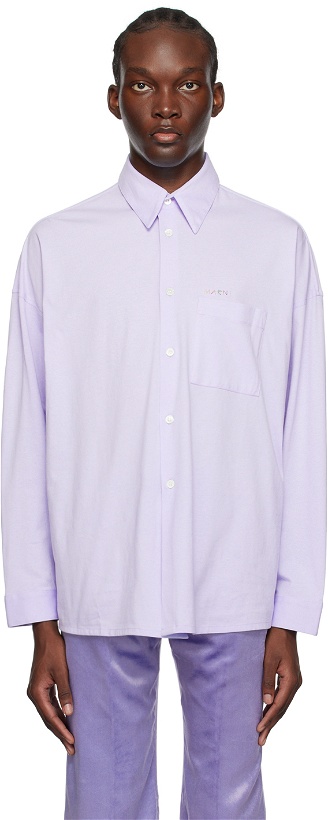 Photo: Marni Purple Button Shirt